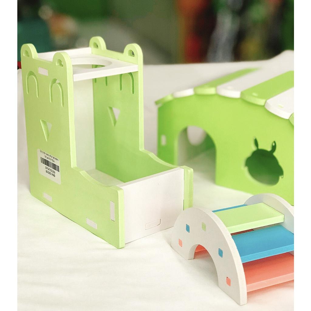 Tổng hợp đồ chơi, phụ kiện nhà ngủ cho hamster