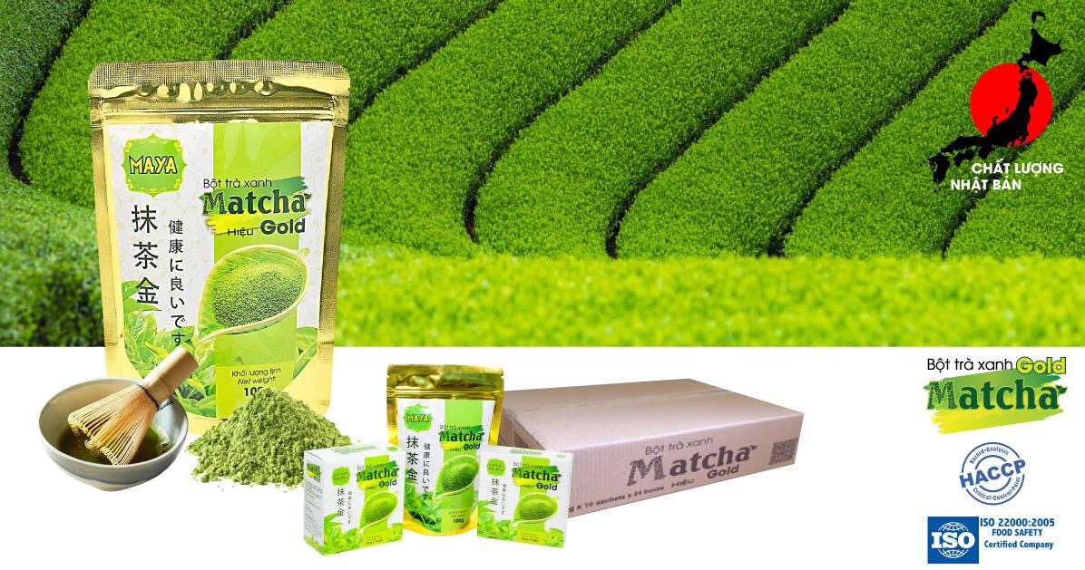 Bột trà xanh Matcha gold 500gr