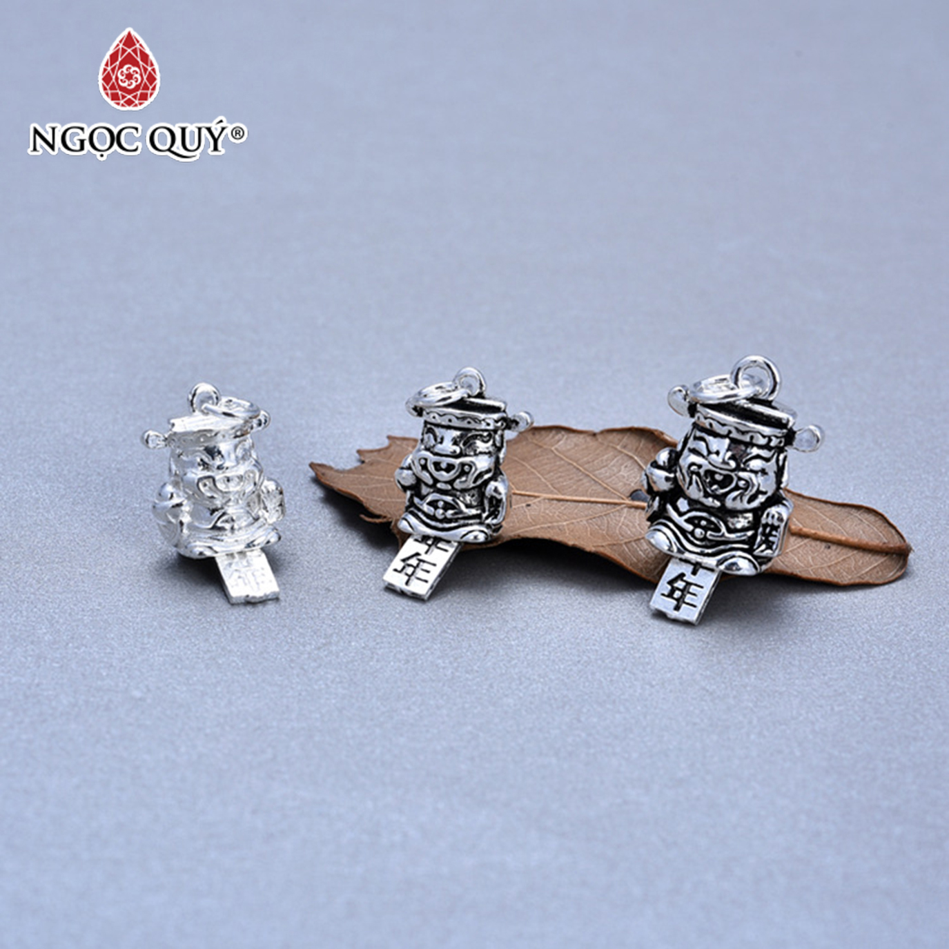 Charm treo ông thần tài may mắn - Ngọc Quý Gemstones