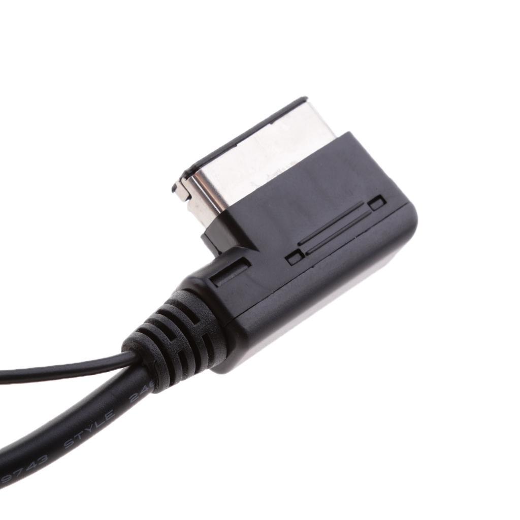 Media  MDI to Bluetooth Audio and USB Male Cable for  Q5 Q7 A8