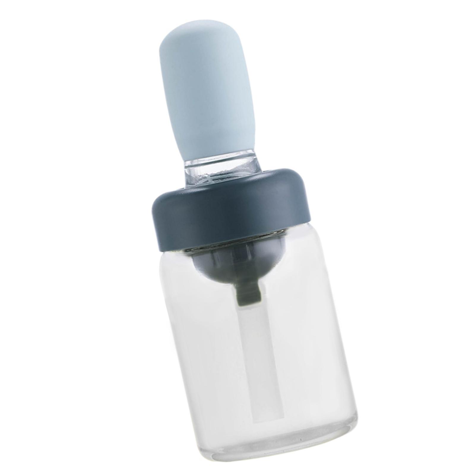 2pcs Oil Bottle with Silicone Brush Oil Container for The