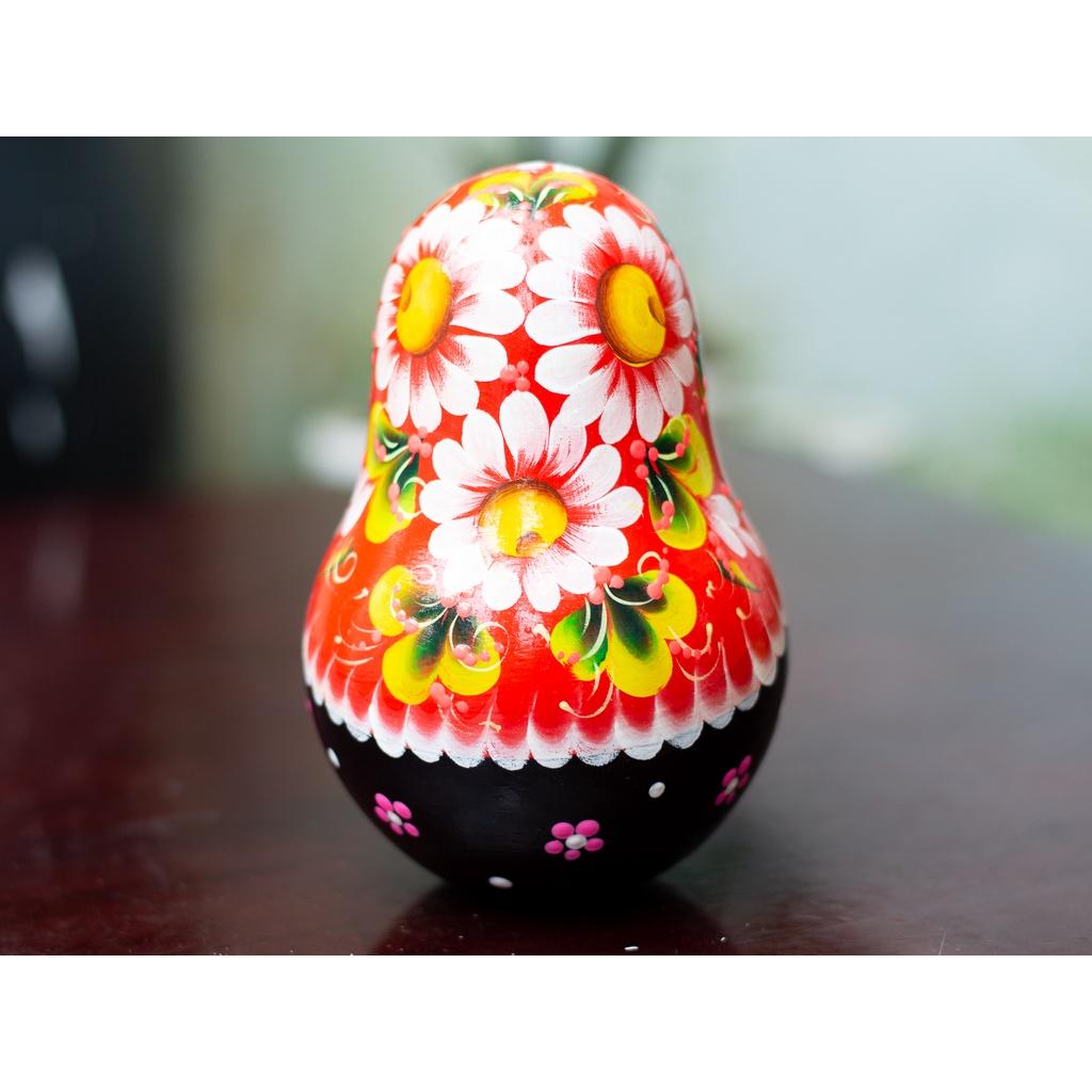 LẬT ĐẬT NGA "CÔ GÁI CHƠI ĐÀN BALALAIKA" 16CM QUÀ LƯU NIỆM NGA CỰC ĐẸP VÀ ĐỘC ĐÁO GIÁ TỐT NHẤT