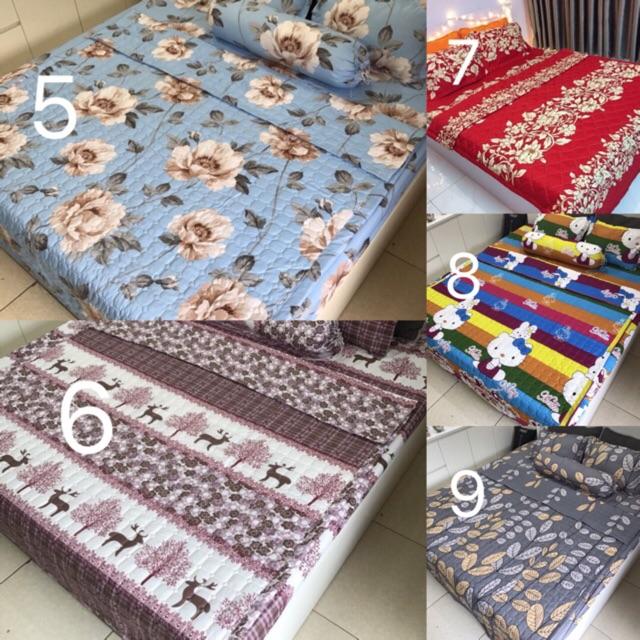Ga chun chăn trần hè poly cotton
