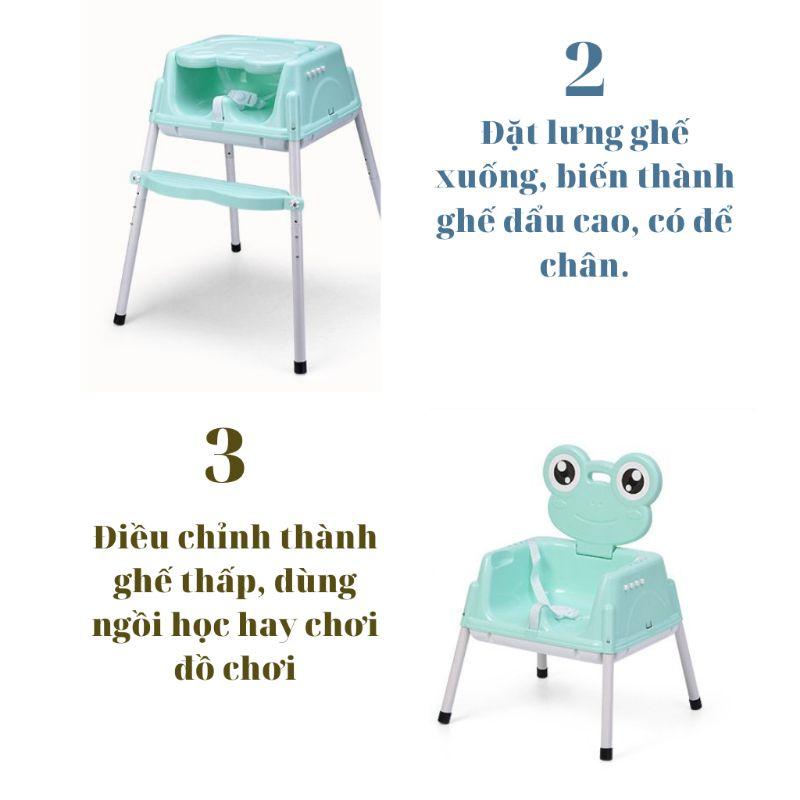 Ghế Ăn Dặm Cho Bé Babo Tùy Chỉnh Độ Cao, Giá Rẻ