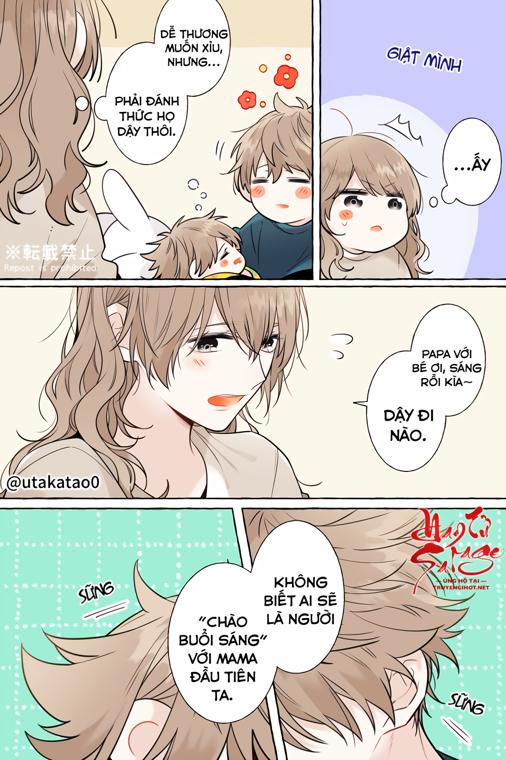 papa khi đi làm và khi ở nhà chapter 39 3