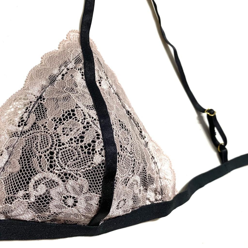 HISEXY Mã B109 Set Đồ Lót Bralette Ren Cao Cấp Thiết Kế Gọng Mỏng Kiểu quần T