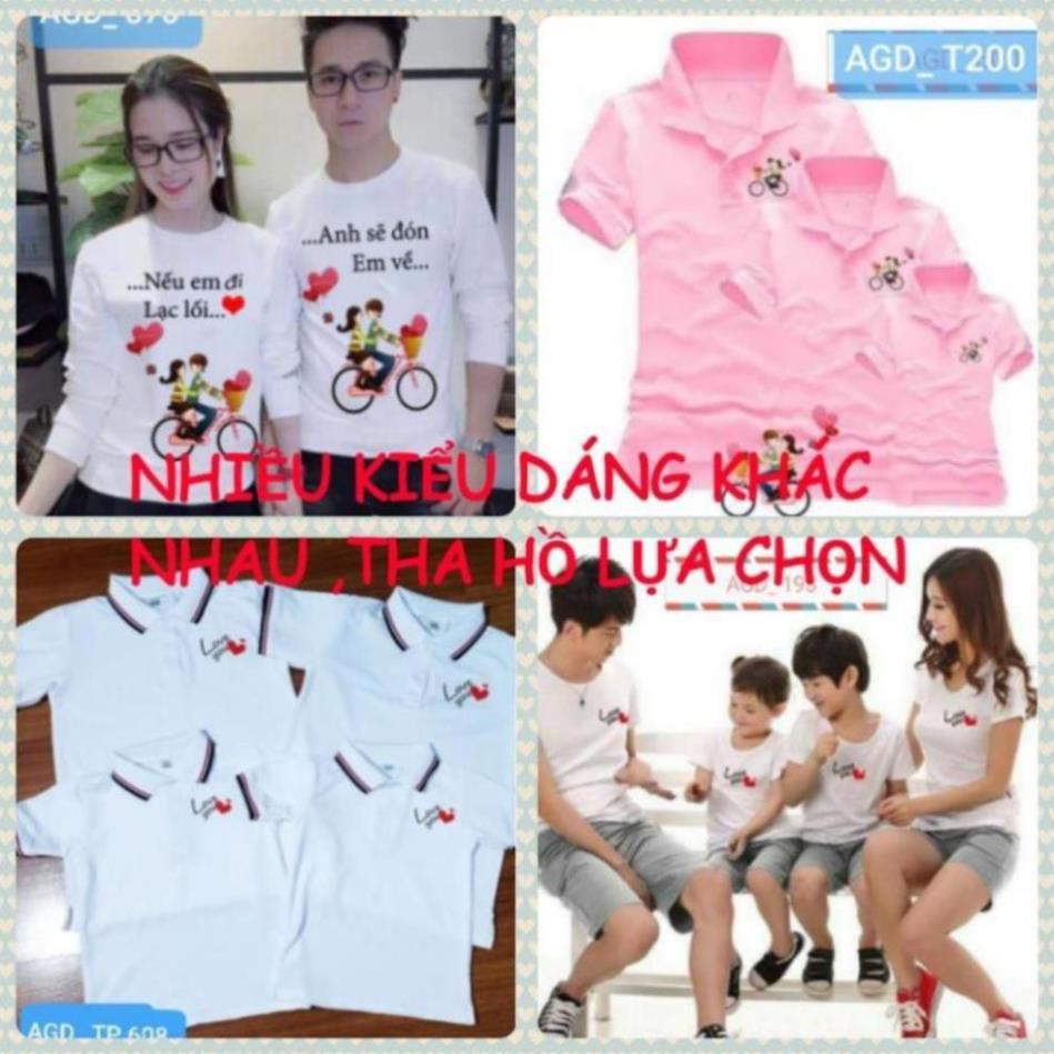 Áo nỉ bông gia đình hạnh phúc - MÃ AGD947