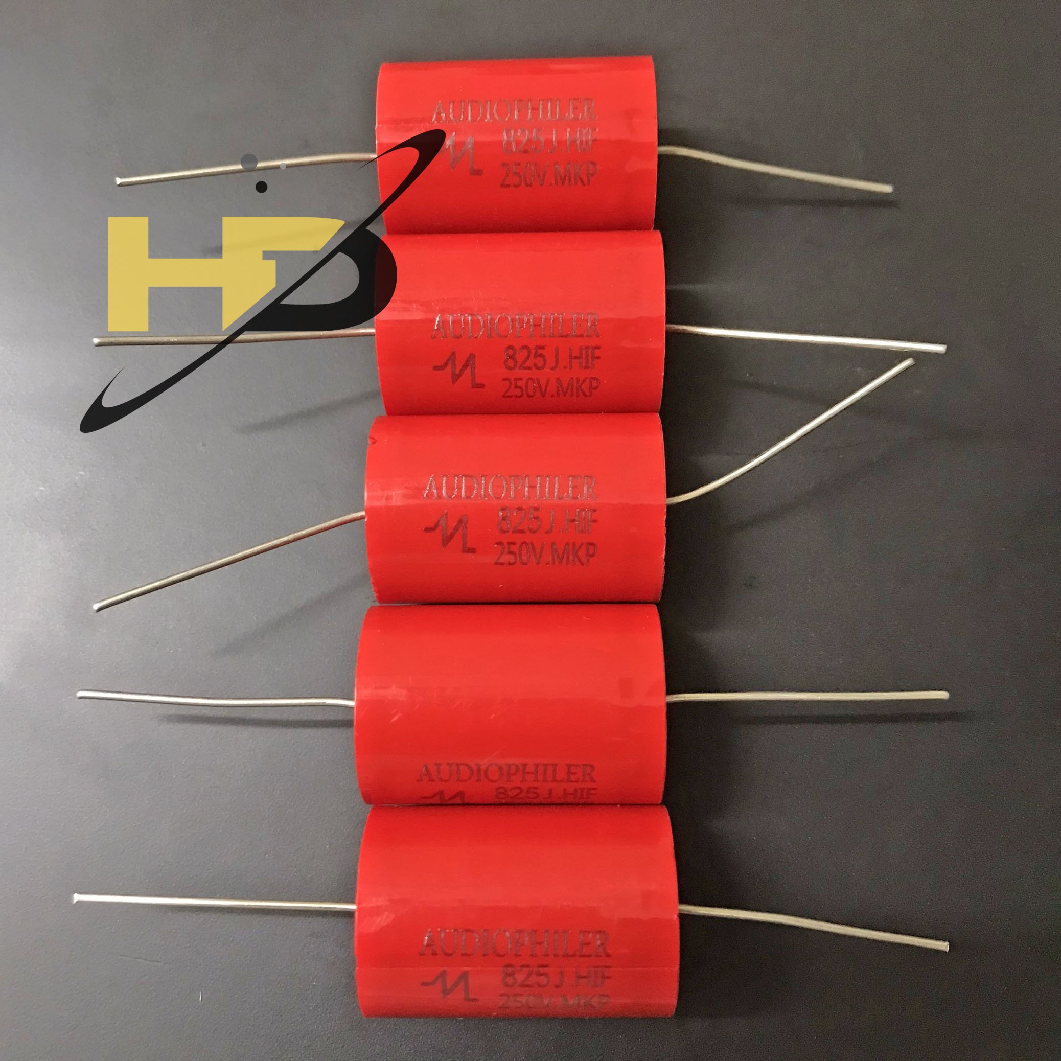 Tụ Đỏ MKP 8.2uF 825J 250V Audiophiler Phân Tần, Tụ Loa Treble