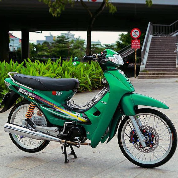 Dây công tơ mét - dây đồng hồ cho xe máy wave nhỏ anpha+ wave thái 1997-2006 - phanh ĐĨA - TB1225