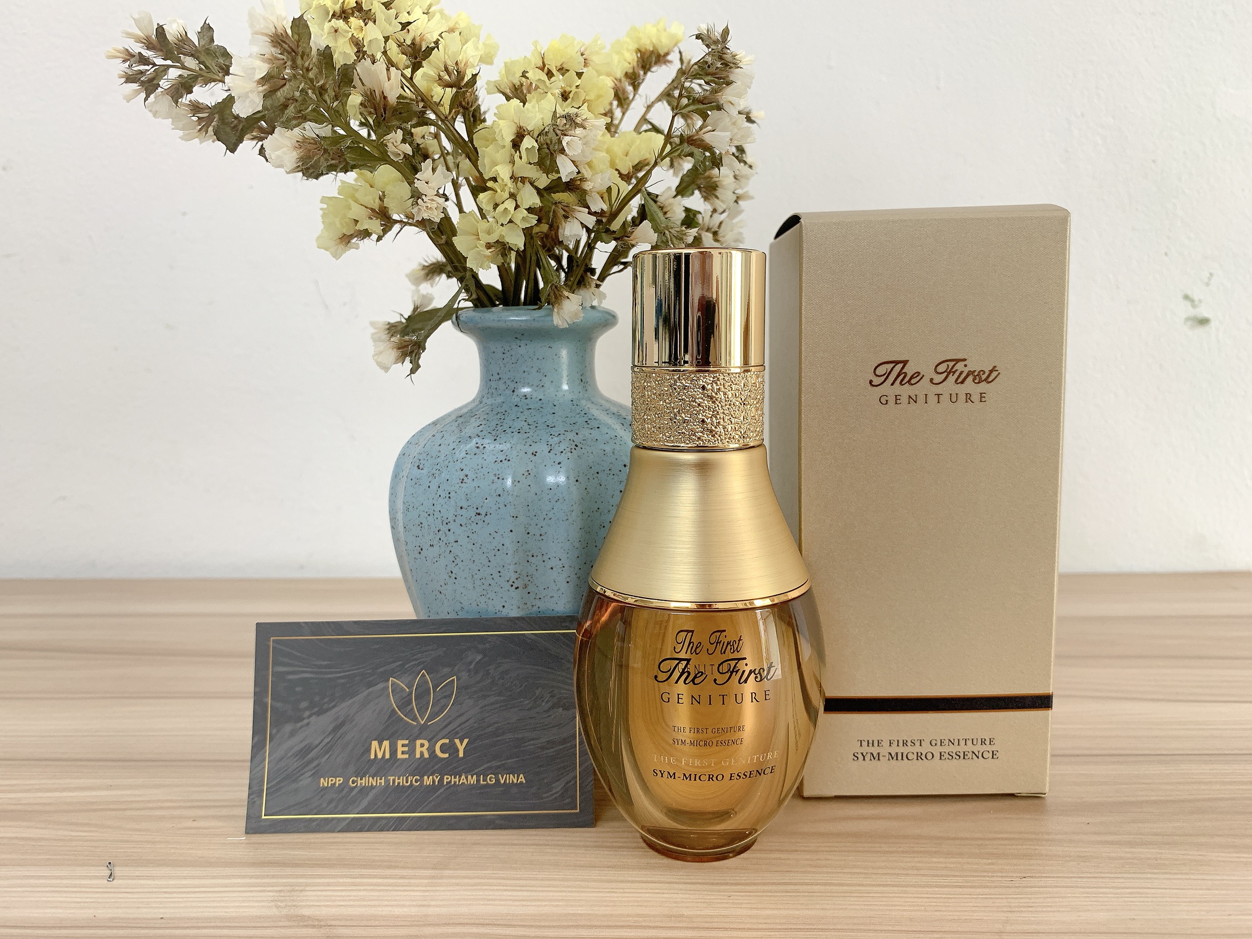 Tinh chất tăng cường tế bào gốc chống lão hóa toàn diện OHUI First Sym-Micro Essence 50ml