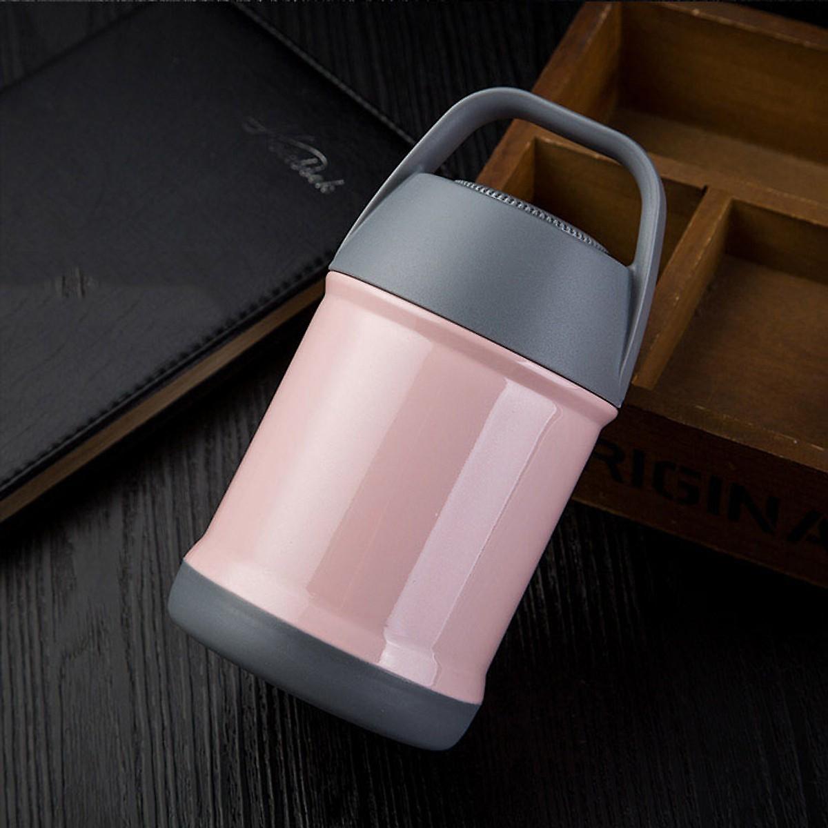 Bình ủ cháo siêu tốc 450ml - Màu ngẫu nhiên - Bình giữ nhiệt - GDHN Loại Tốt