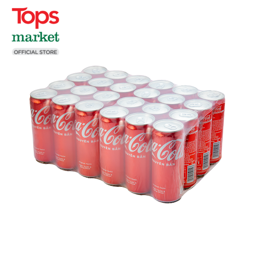 Thùng 24 Lon Nước Ngọt Coca Cola 320Ml