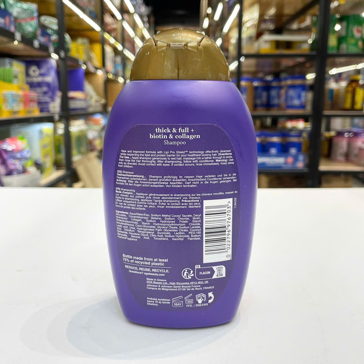 Bộ Dầu Xả Và Dầu Gội Ogx Biotin &amp; Collagen 385ml