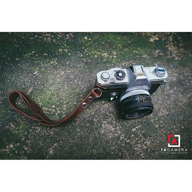 Dây Đeo Tay - Handstrap Máy Ảnh Da Bò Handmade TA5031