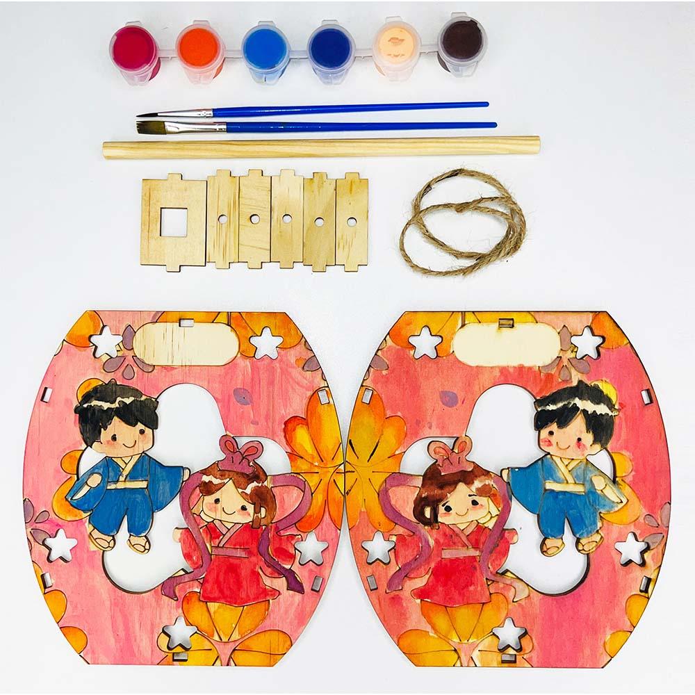 Lồng Đèn Sáng Tạo - Hằng &amp; Cuội Tung Tăng - Giftbrand GB09