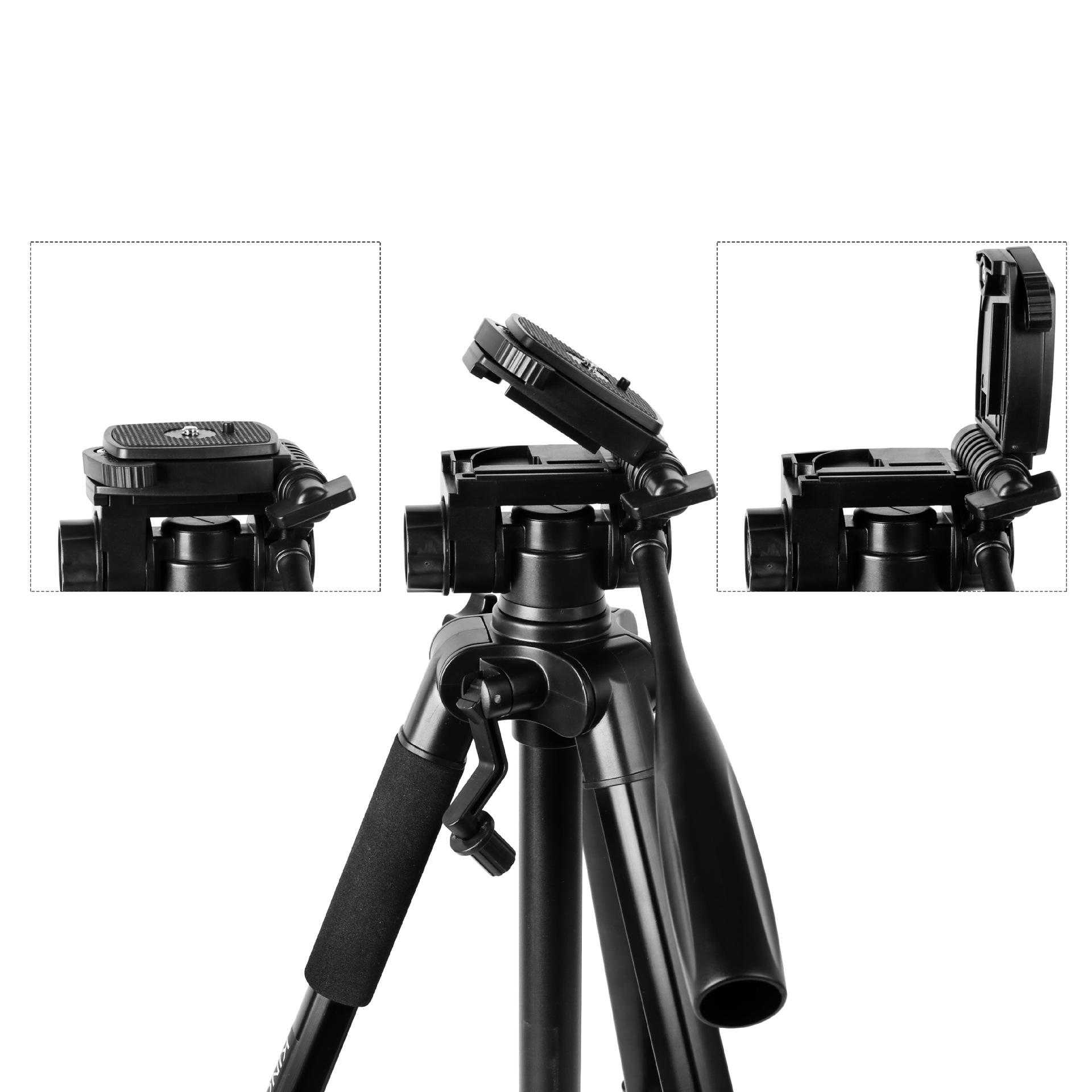 Giá thấp nhất Kingjoy VT-860/860S/990 SLR chân máy điện thoại di động lưới đỏ giá đỡ phát sóng trực tiếp chân máy di động