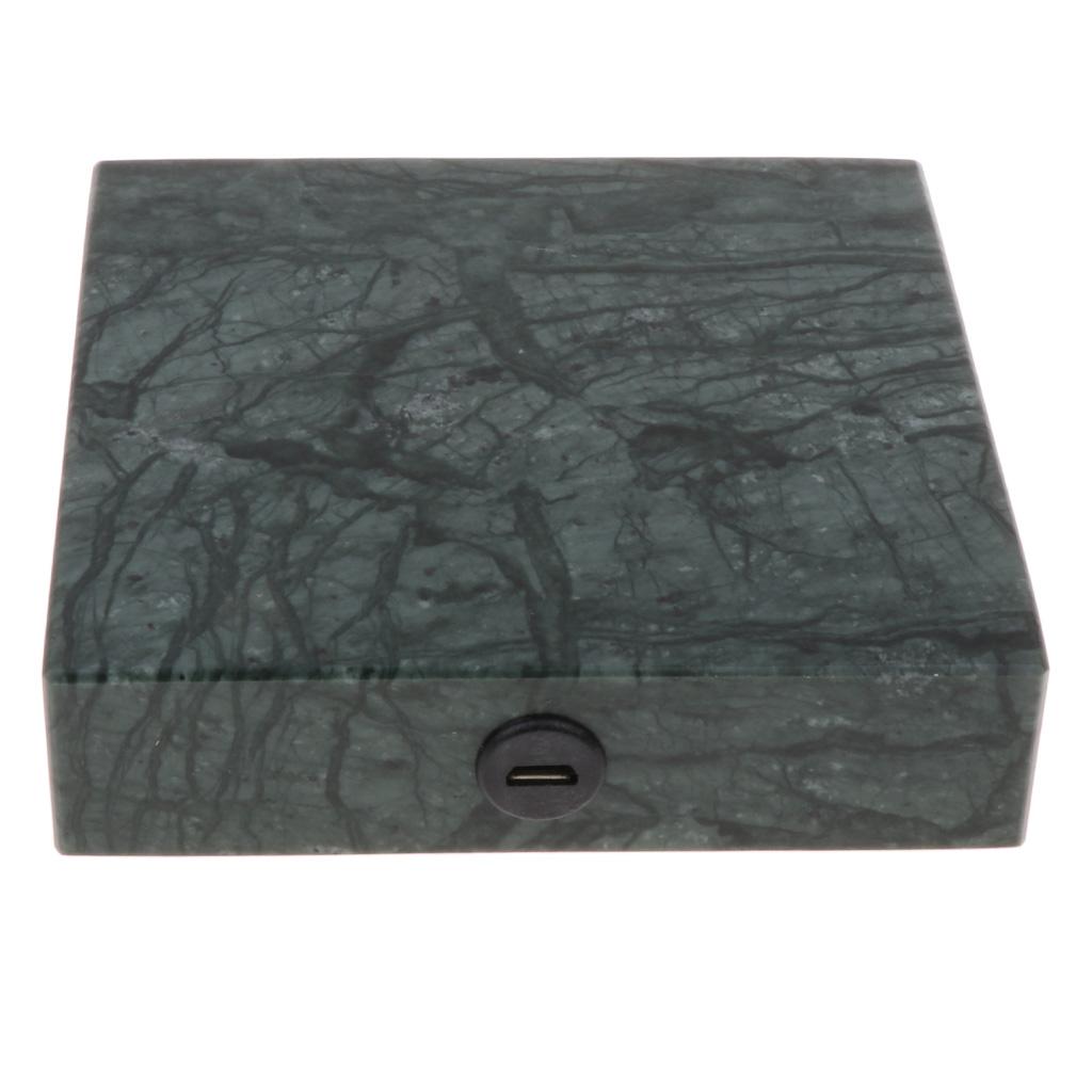 Wireless Charger Qi Charging Pad 10W Fast Charging Qi Marble Decor Wireless Charger