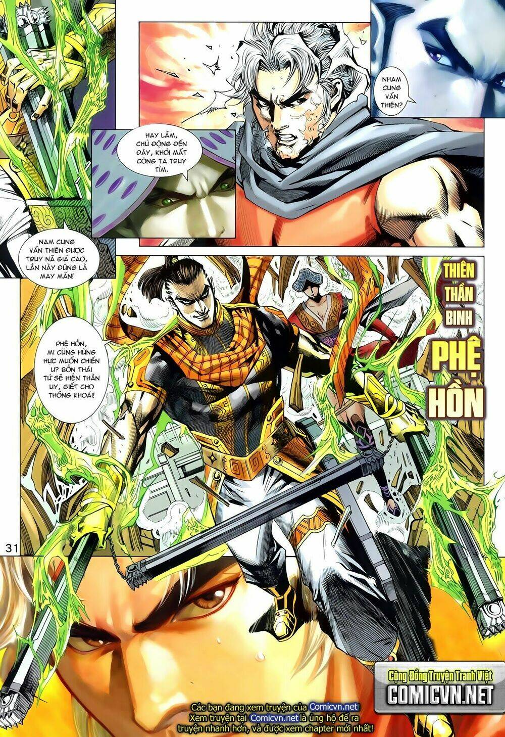 thần binh vấn thiên chapter 17 30