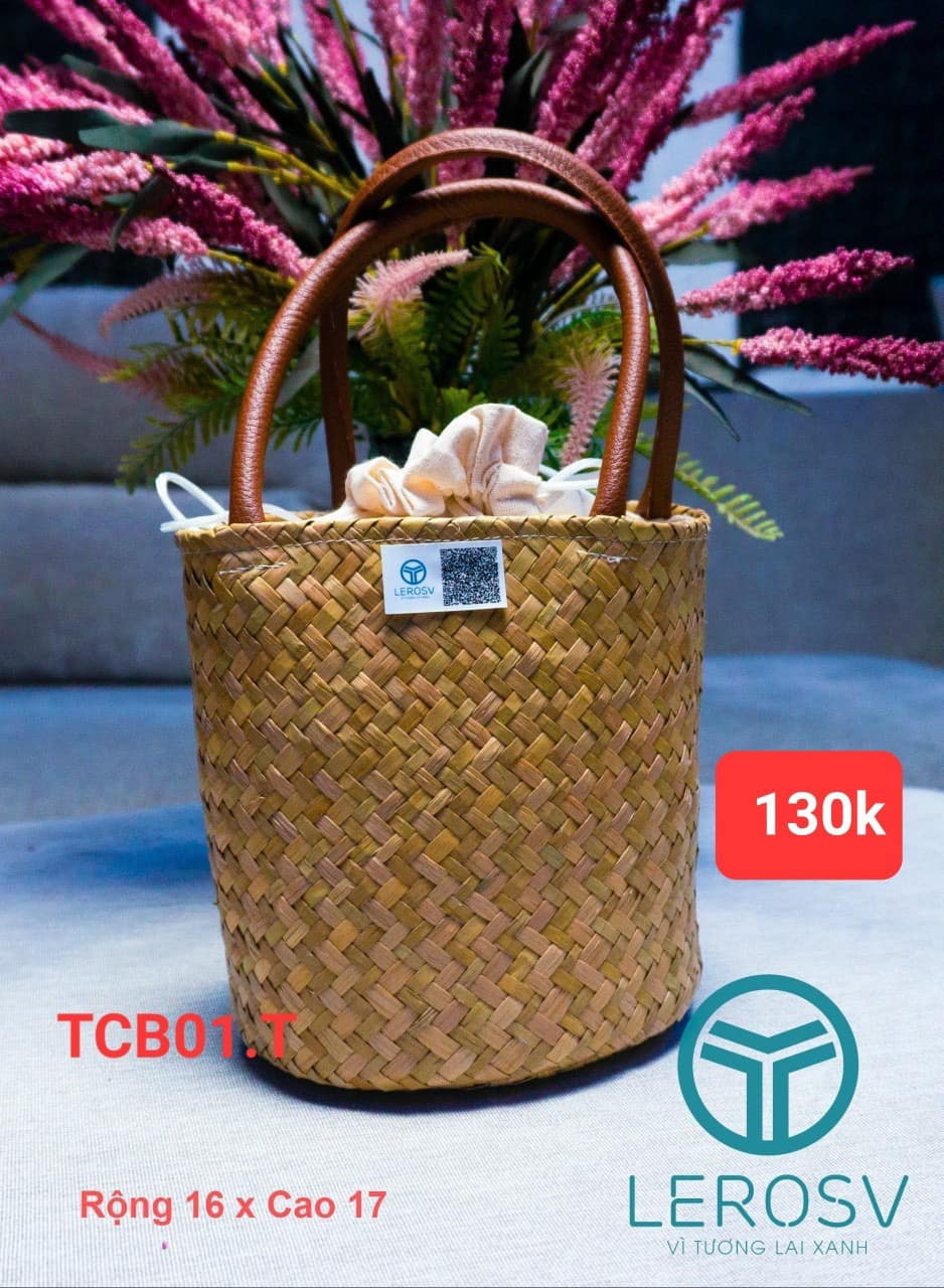 TÚI CỎ BÀNG THỜI TRANG LEROSV ECO
