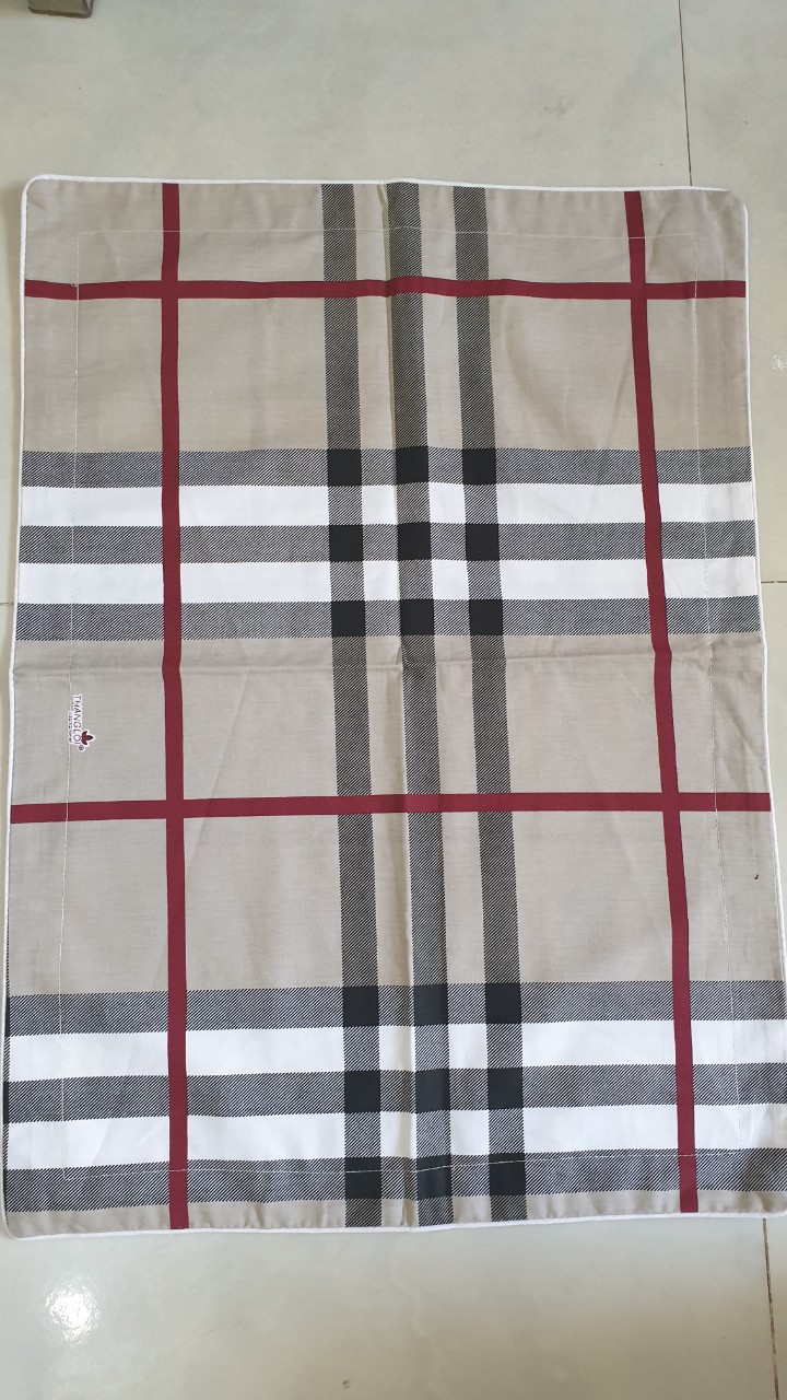 1 Cặp Áo gối 100% cotton Thắng Lợi size 40x60 có viền gân