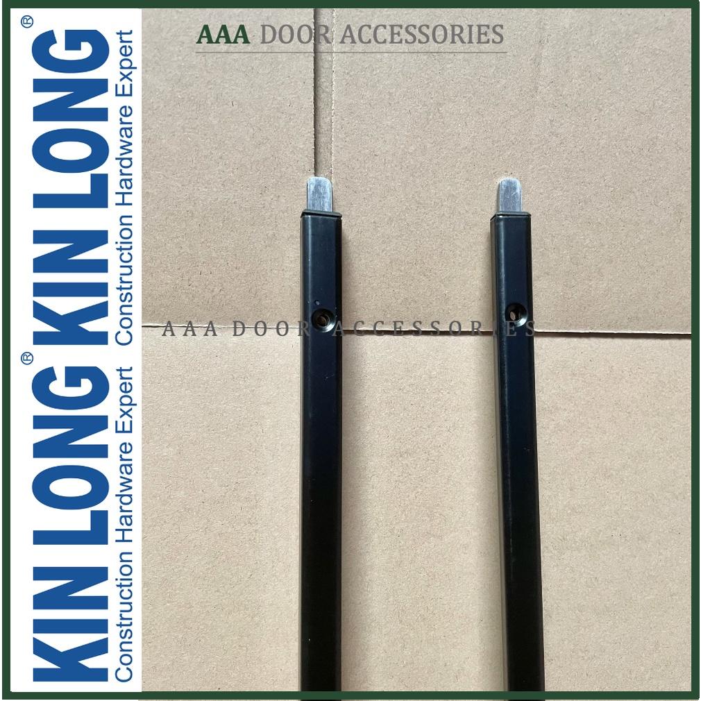 Thanh chốt rút 54cm cửa đi nhôm XINGFA Đen/Trắng