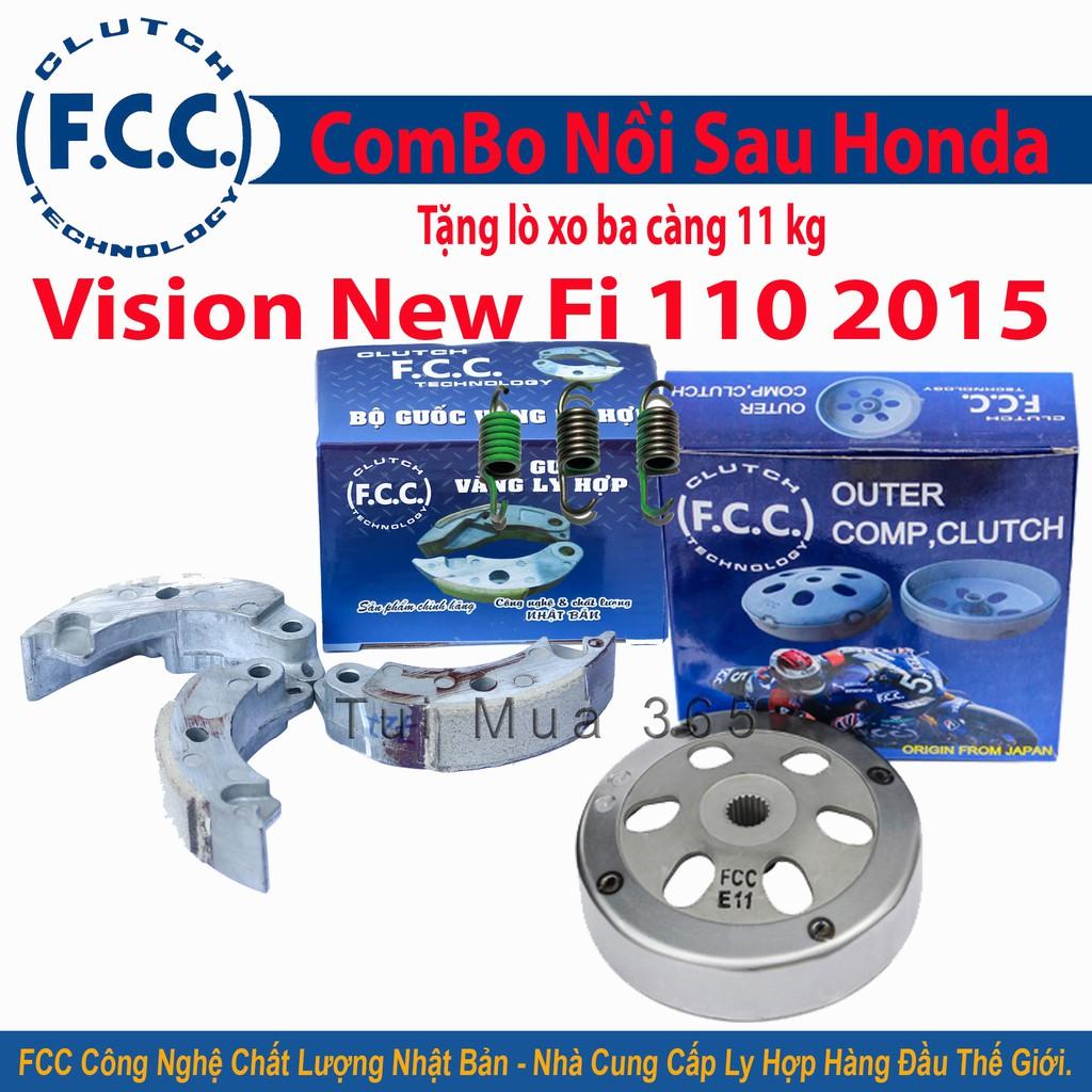 Combo Nồi Sau FCC Honda Vision New Fi K44 ( Japan )