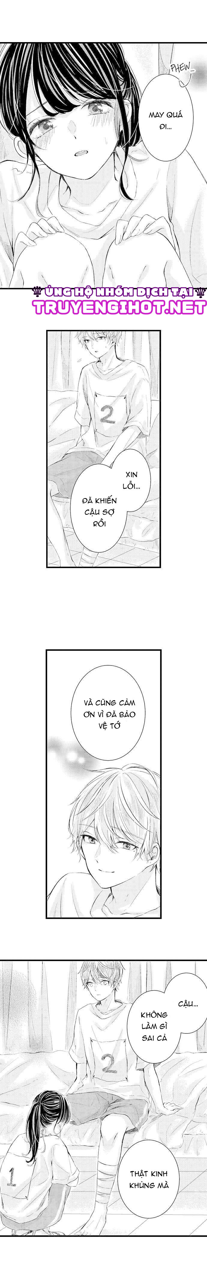 [16+] tớ và cậu chỉ còn cách nhau 0,01mm nữa chapter 15.1 3