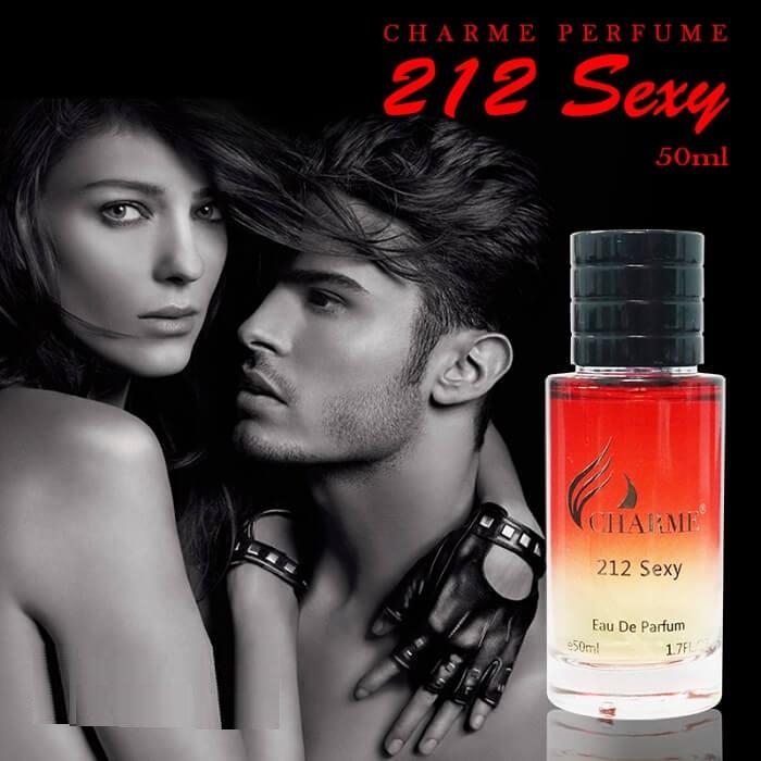 Nước Hoa Nam Charme 212 Sexy 50ml Lịch Lãm, Cuốn Hút_Thơm Lâu Chính Hãng