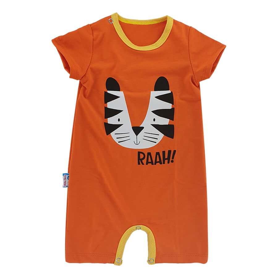 Combo 2 Bộ Bodysuit Đùi Vàng Cam Cọp - Kangaroo Mihababy BDS_DUI_COP_KANGAROO - Size 2