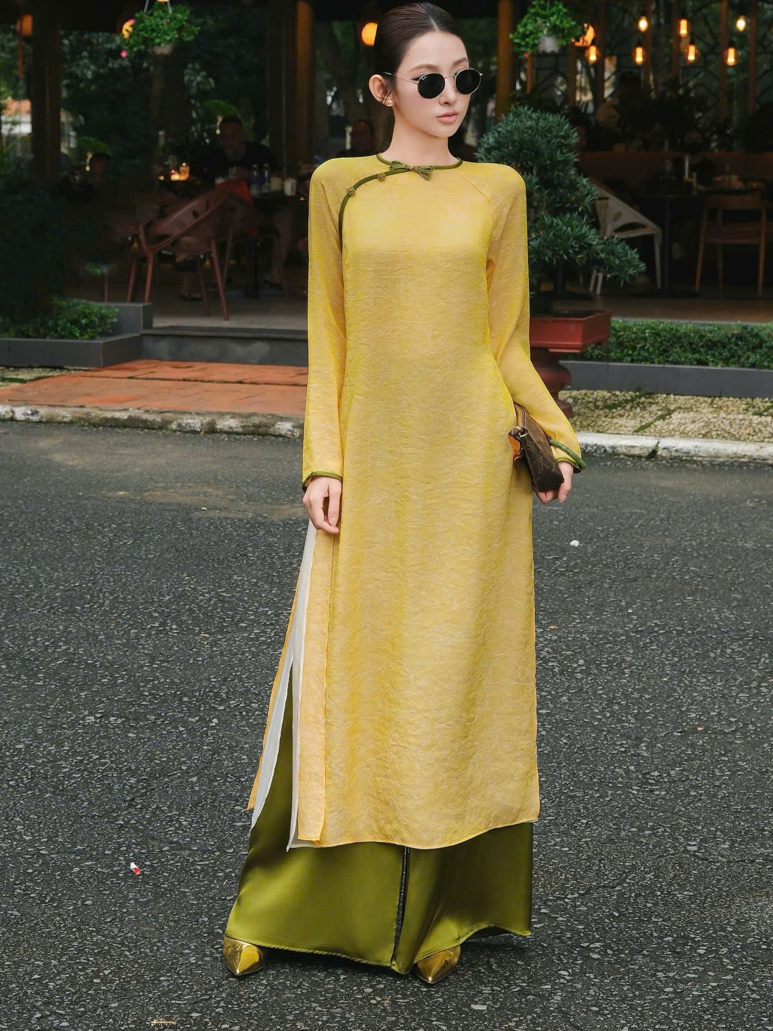 Áo dài Kim Xuân NGADO , áo dài Tết , áo dài cách tân , áo dài truyền thống