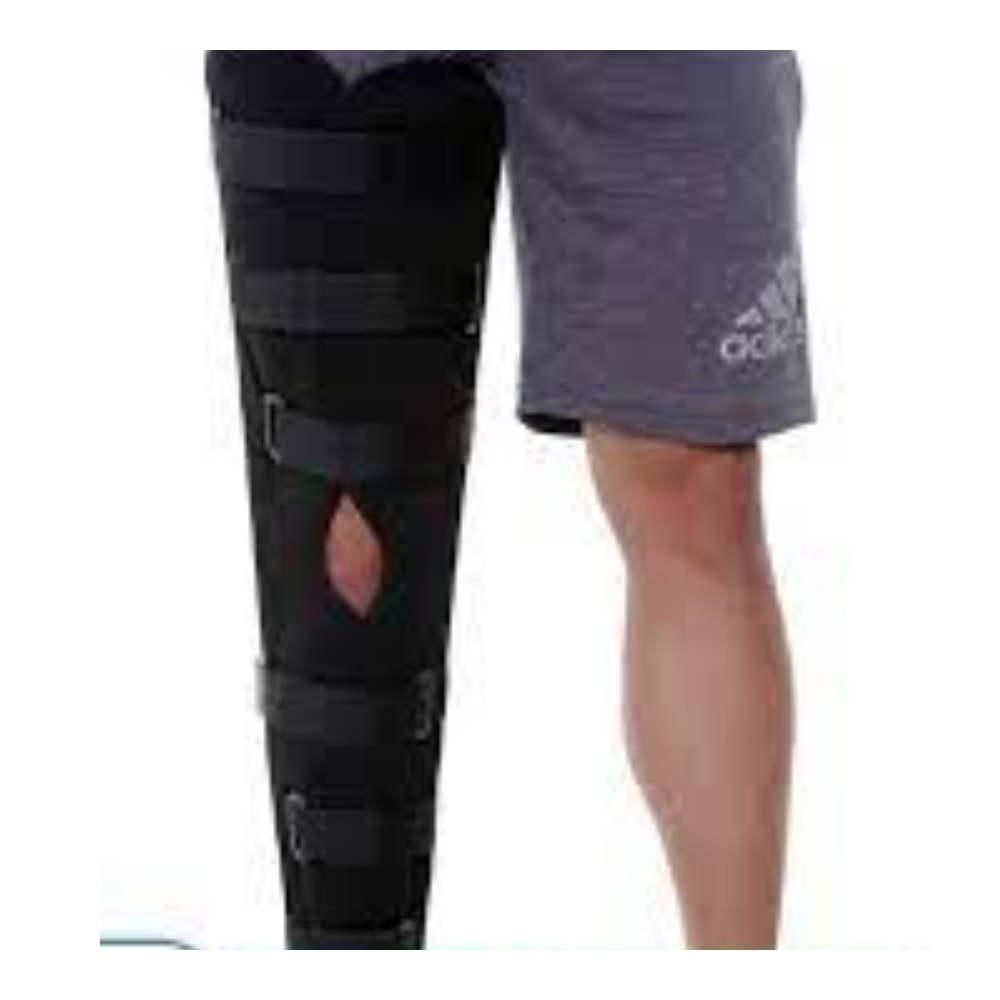 Nẹp Gối Orbe Hỗ Trợ Chấn Thương Vùng Gối, Chất Liệu Vải Cotton Không Dệt Thoáng Khí, Nẹp Hợp Kim Nhôm Chắc Chắn - 70cm