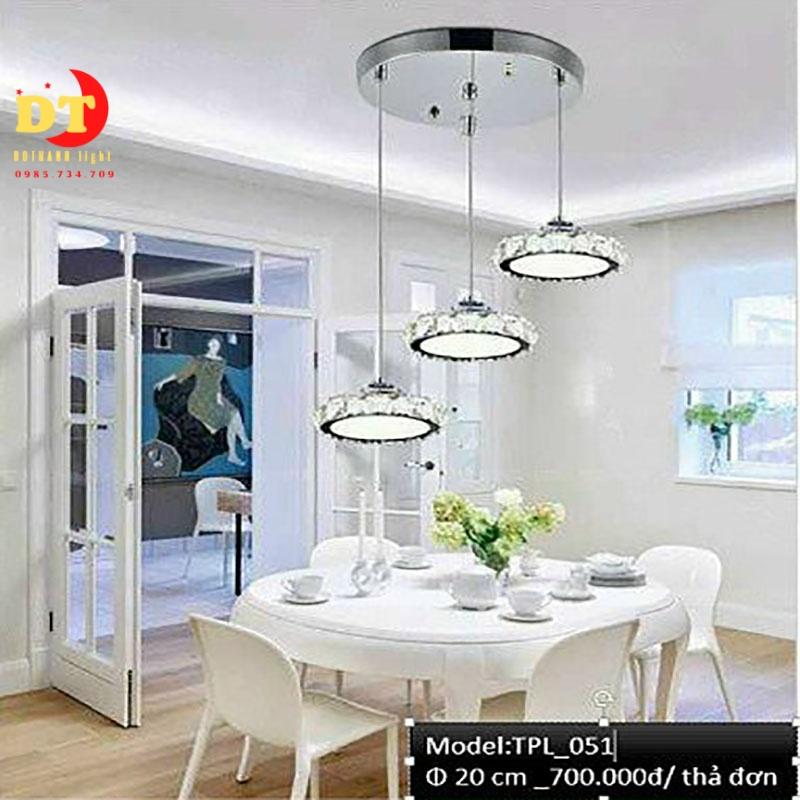 Đèn thả bàn ăn phale, thông tầng cầu thang HTLQ