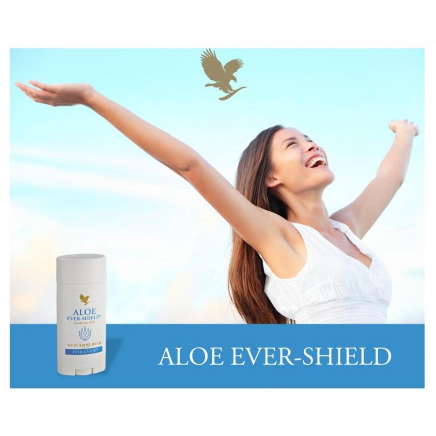 Combo 2 Sáp khử mùi không chứa muối nhôm Aloe Ever – Shield (#067) 92.1gr/tuýp