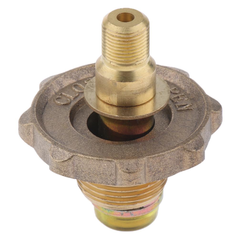 Metal Camping Gas Propane Tank Connection Adapter Coupler for 2 Stoves A