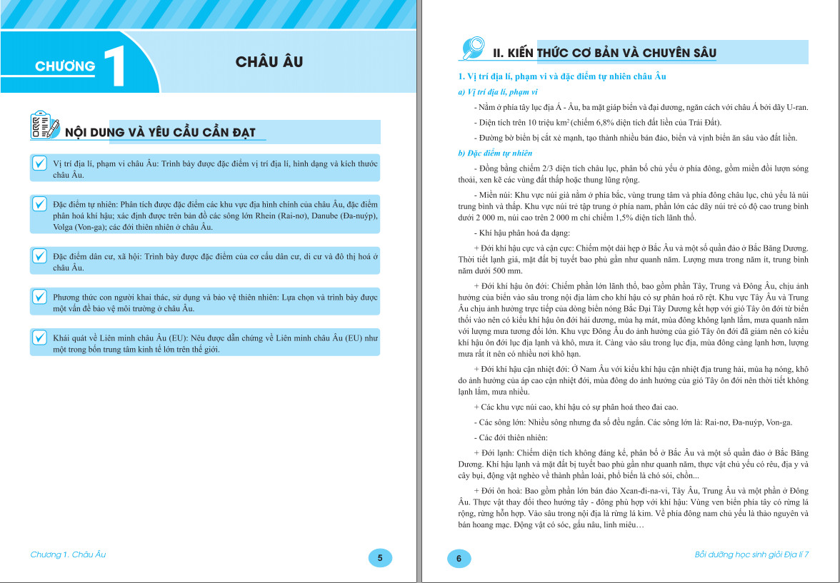 Sách - Bồi Dưỡng Học Sinh Giỏi Địa Lí 7 - ndbooks
