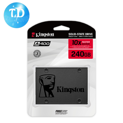 Ổ cứng SSD Kingston 240GB A400 - Hàng chính hãng Viết Sơn phân phối