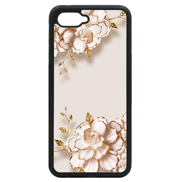 Ốp lưng điện thoại dành cho Oppo A3s Tranh hoa nền trắng