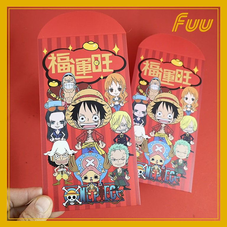 Bao lì xì One Piece mẫu 1