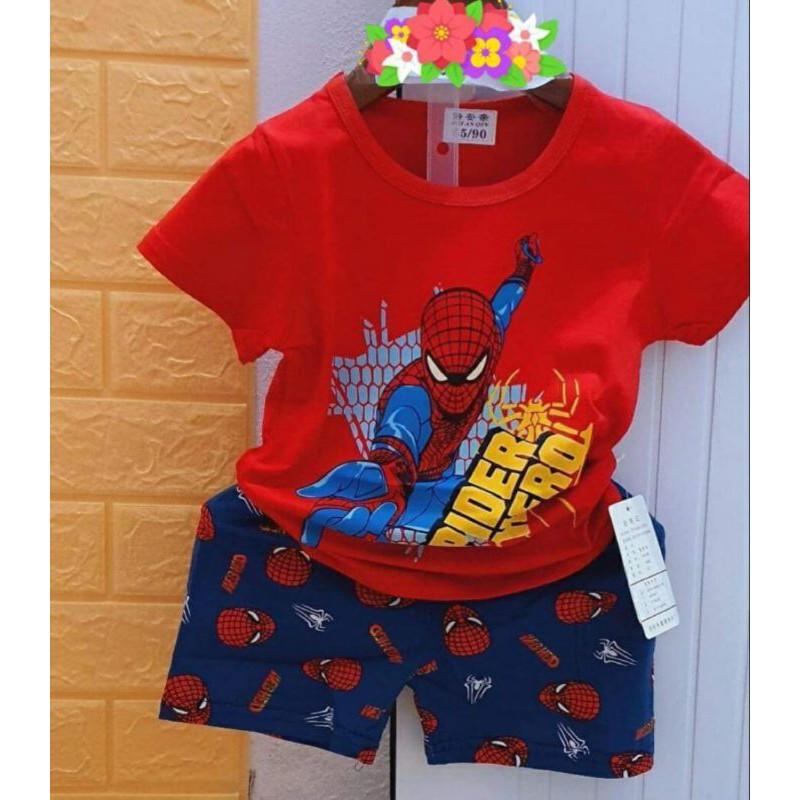 Bộ Cộc Tay Cotton Xuất Hàn bé trai bé gái size đại 22-40kg chất đẹp