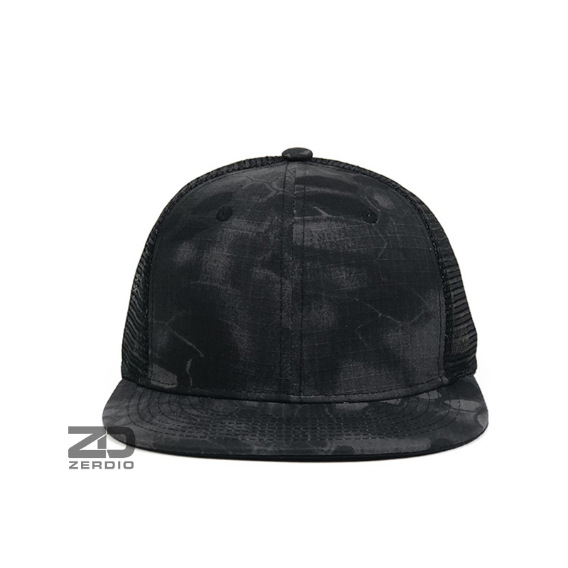 Mũ lưỡi trai hiphop, mũ snapback nam nữ phối lưới họa tiết cực chất - SN85