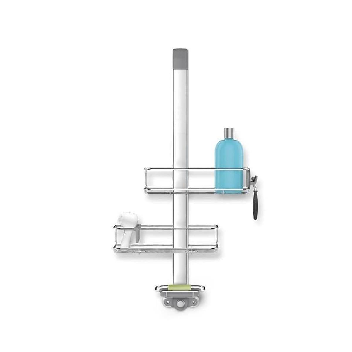 Giá Treo Vách Kính Simplehuman, Kệ Nhà Tắm, Chất Liệu Thép Không gỉ Bền Đẹp, Nhập Đức