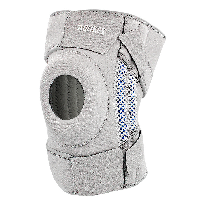 Đai quấn bảo vệ đầu gối thể thao AOLIKES A-7610 thoáng khí four spring sport knee support