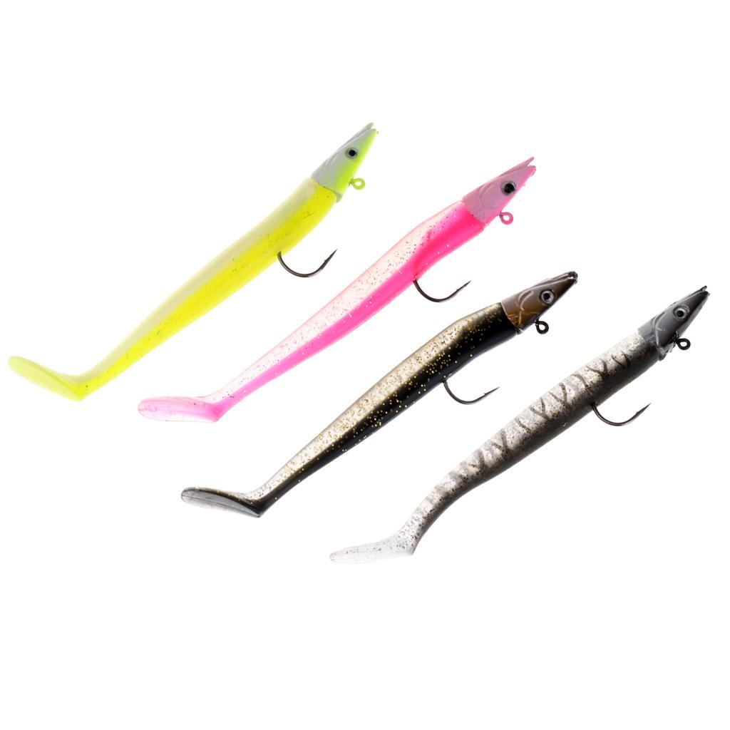 4 Pieces 11cm Crankbaits Set Lure Fishing Soft Baits Swimbaits Topwater Lures Kit Fishing Tackle Soft Baits