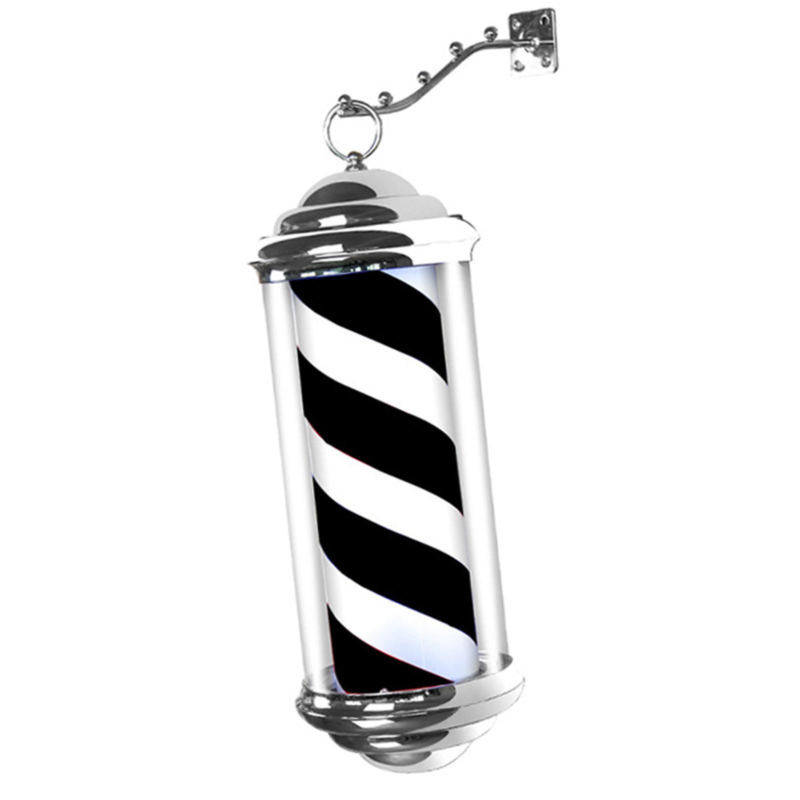 Rotating Barber Pole Light Hairdressing LED Stripes Outdoor