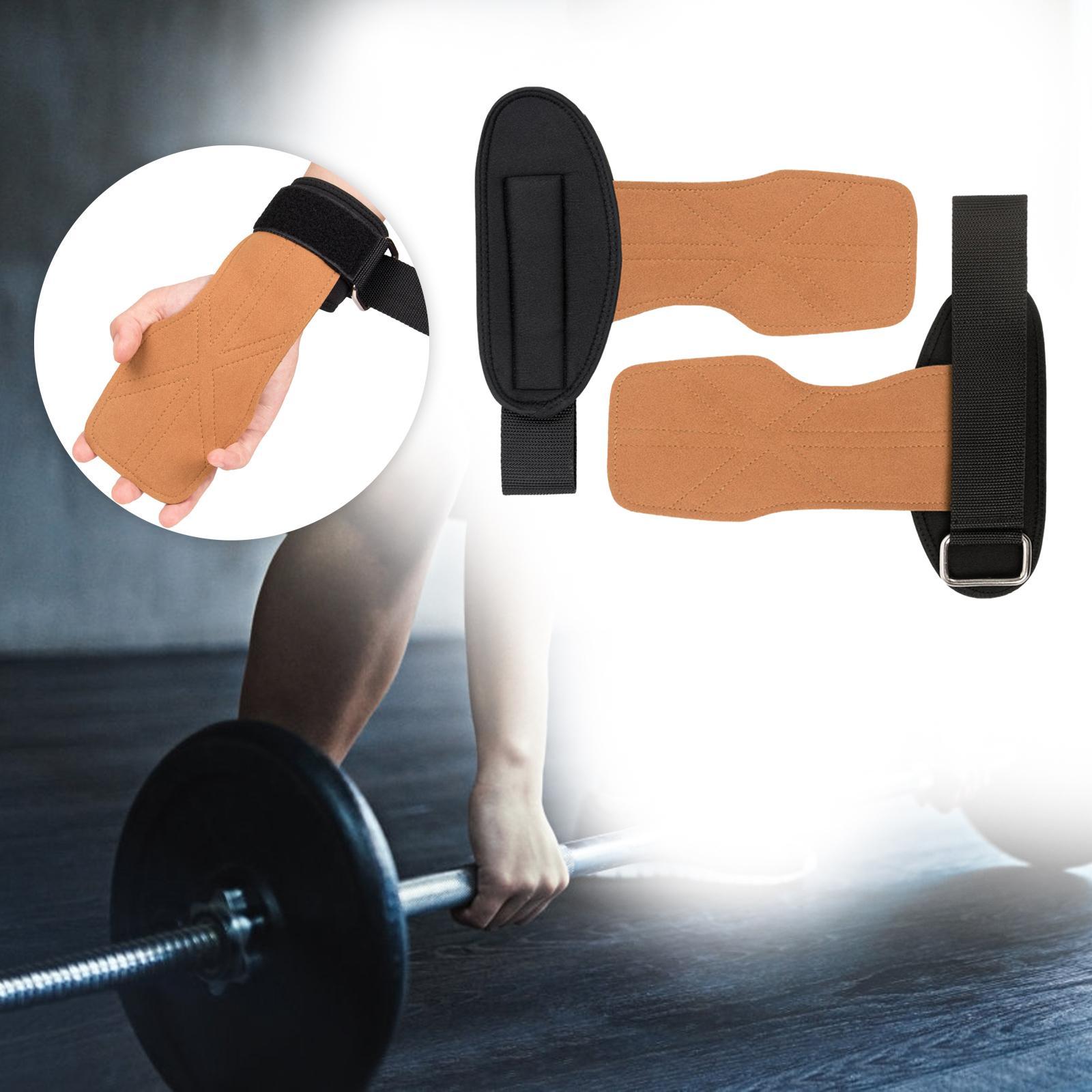 Lifting Wrist Support Wraps Power Lifting Hooks Premium Weightlifting Gloves Hand Grips for Deadlifting Shrugs Kettlebells Strength Training