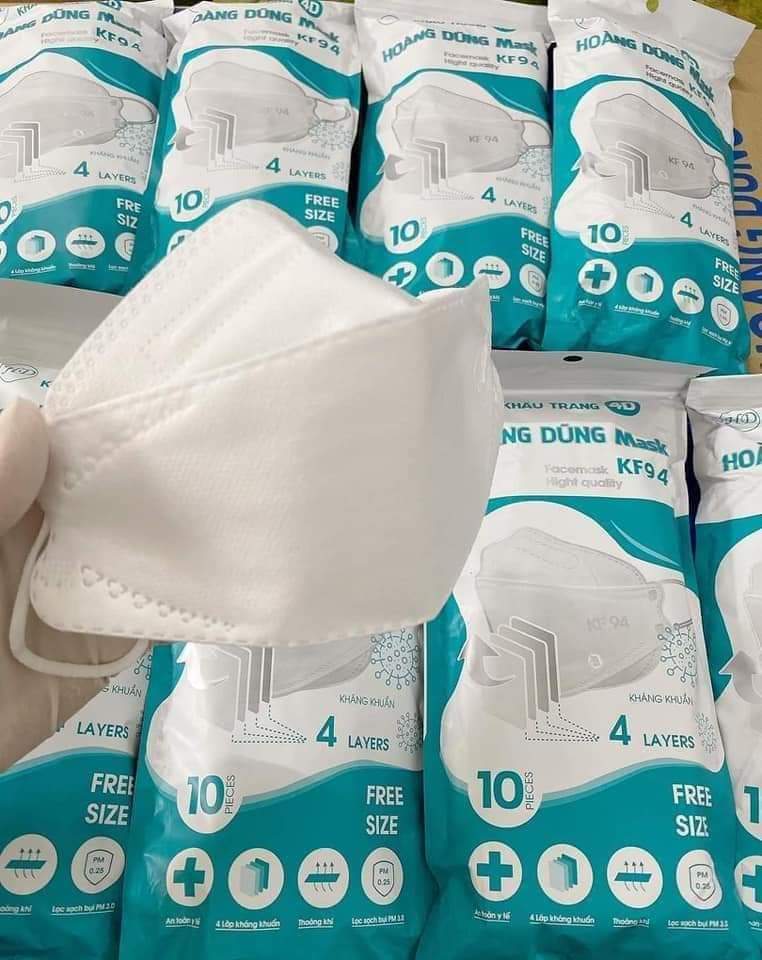 Sét 50 khẩu trang 4D kf94
