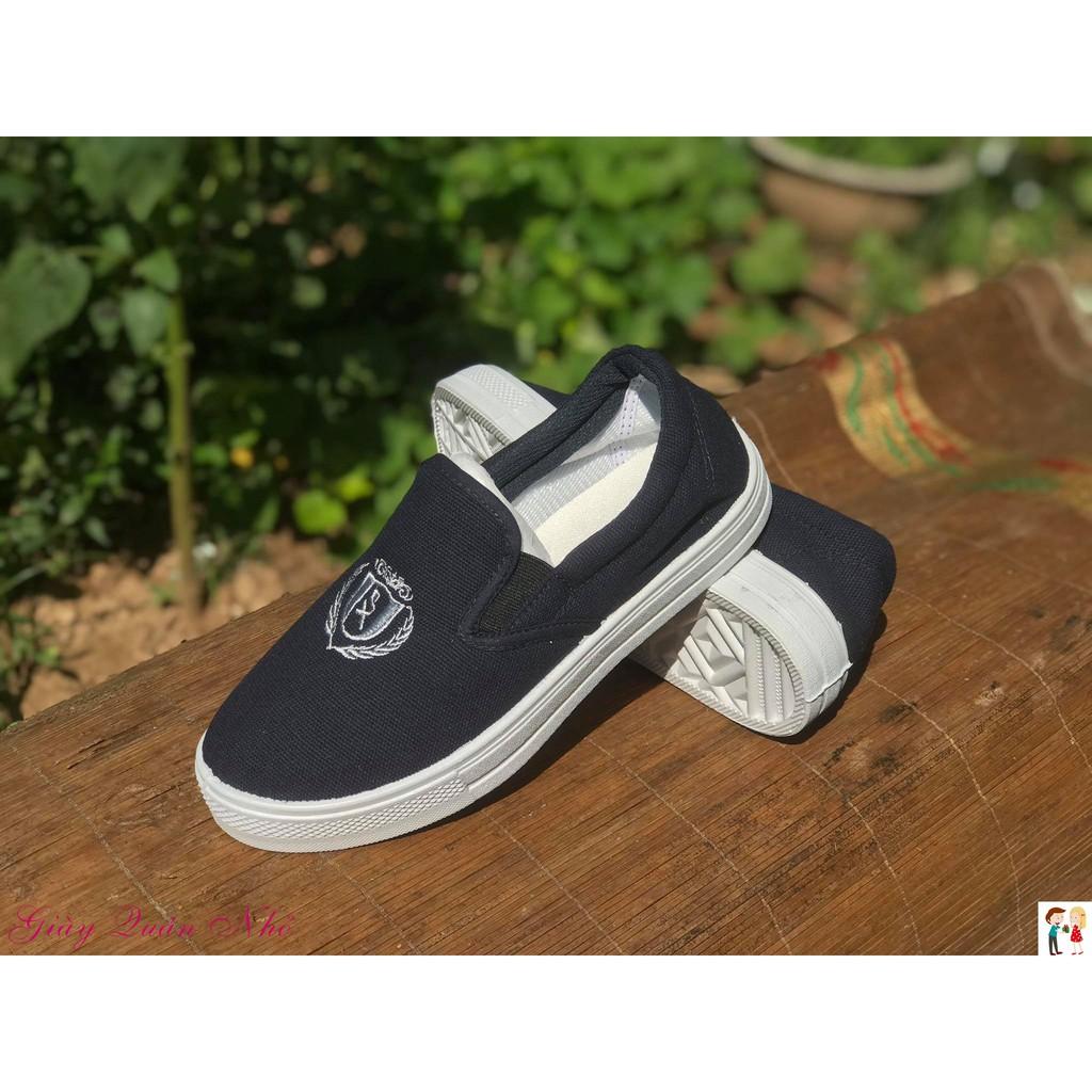 Giày vải Thành Phát XP3027, phom đẹp, giá đẹp, phù hơp cho lao động; size 38-43 (màu xanh)