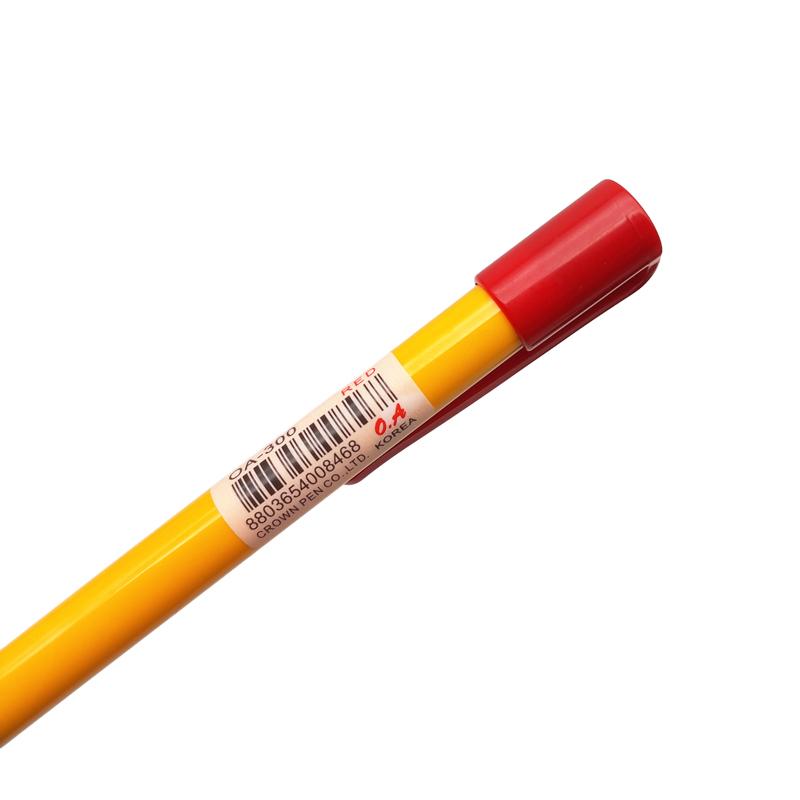 Bút Bi Crown 0.7mm OA-300 - Mực Đỏ