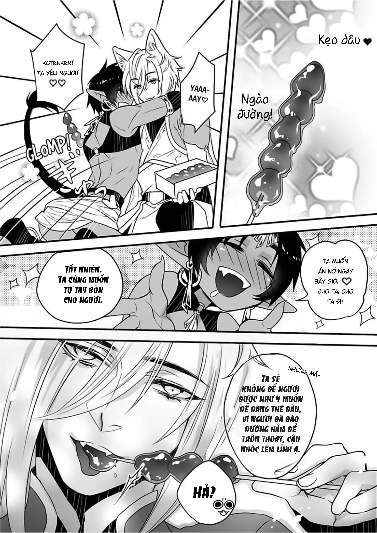 yêu quái nghịch ngợm phải phạt kiểu doggy chapter 0 12