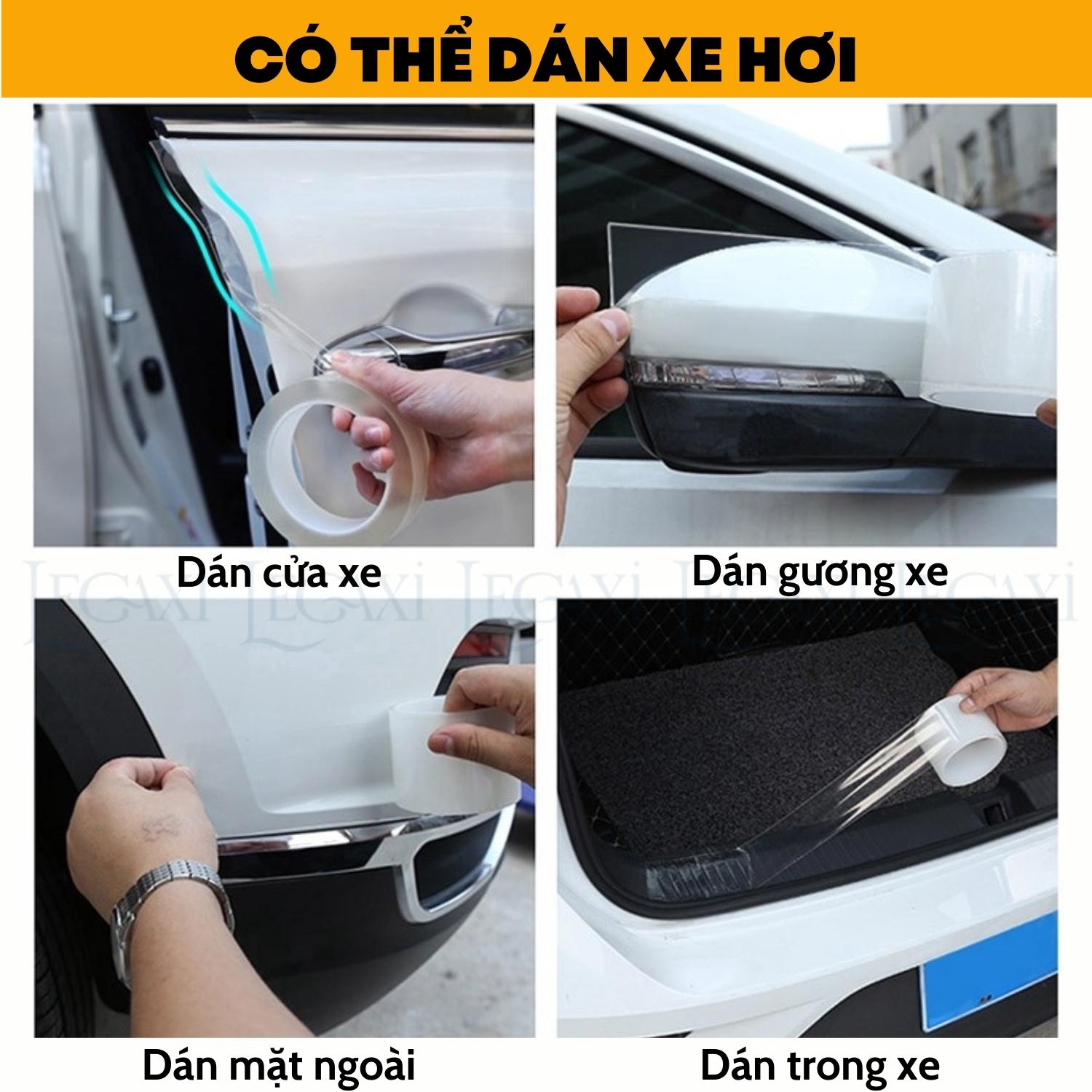 Băng keo dán viền mép bếp trong suốt chống thấm chống dầu mỡ chống nấm mốc bồn rửa bát lavabo Legaxi
